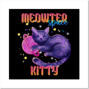 Meowter space kitty Posters and Art